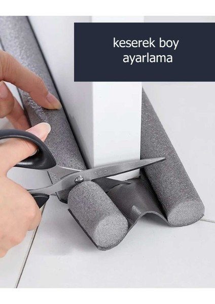 Yeni Nesil Kapı Altı Rüzgar Önleyici Isı Yalıtım Süngeri Rüzgarlık Toz Soğuk Sünger Çift Taraflı fiyatları