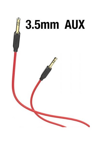 Hc Seri 1mt 3.5mm Aux Kablosu Ses Aktarım Kablosu Aux To Aux Araç Hoparlör Kulaklık Aux Kablo