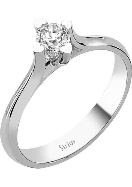 0,28 Karat Pırlanta Tektaş Yüzük 0424R0015