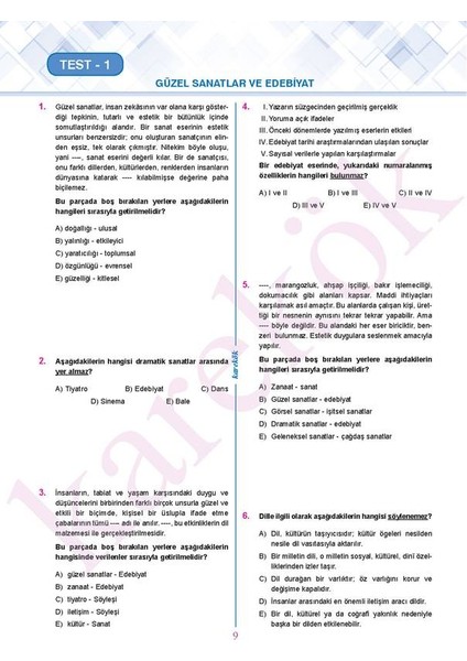 AYT Sözel Soru Bankası +AYT Öncesi Çözülmesi Gereken Son 999 Soru