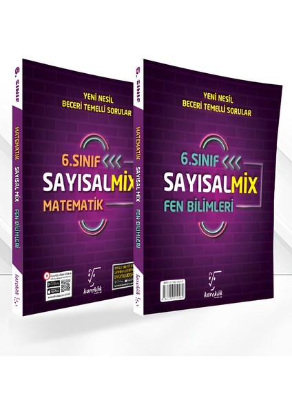 6. Sınıf Sayısal-Sözel Mix Seti (Yeni Nesil Sorular)