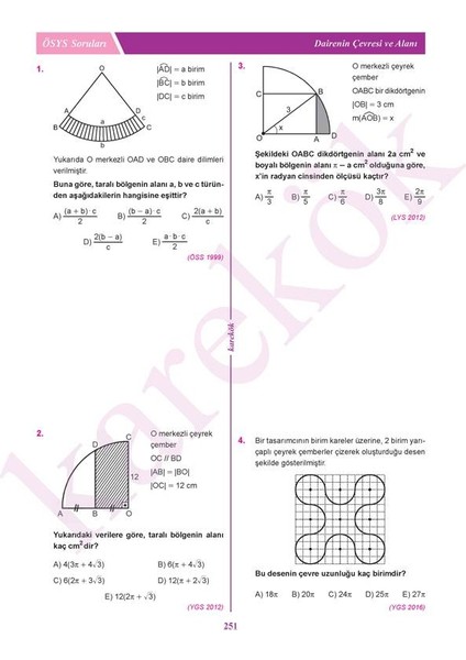 11. Sınıf Temel Düzey Matematik Konu Anlatımlı Çözümlü Soru Mps