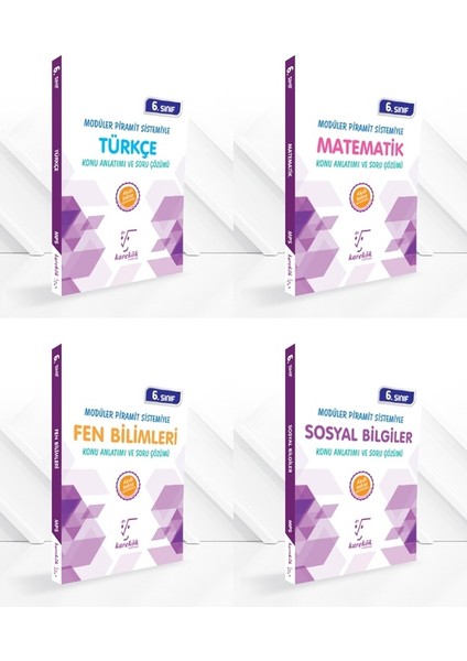 6. Sınıf Konu Anlatımlı Çözümlü Soru Tüm Dersler Mps (Modüler Pir