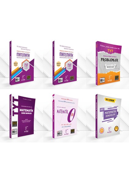 TYT Matematik-Problemler Mps + Soru Bank + Deneme Set