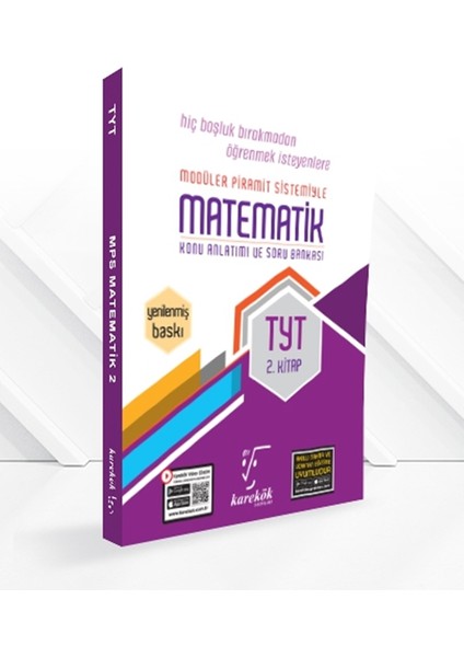 TYT Matematik 1-2-3 Kitap Mps (Modüler Piramit Sistemi) 2024 Full Set