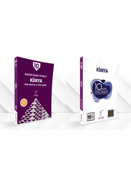10. Sınıf Kimya Konu Anlatımı Mps + Soru Bankası Set
