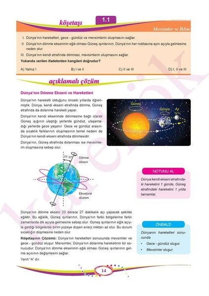 8. Sınıf LGS Fen Bilimleri Konu Anlatımı + LGS Soru Bankası