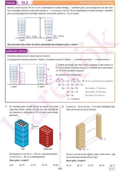 TYT-DGS-KPSS-ALES Matematik Sıfır Konu Anlatımlı Çözümlü Soru modelleri