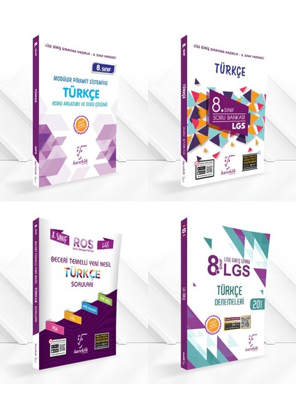 8. Sınıf LGS Türkçe Konu Anlat+ LGS Soru Bank + LGS Soru Ros + Den