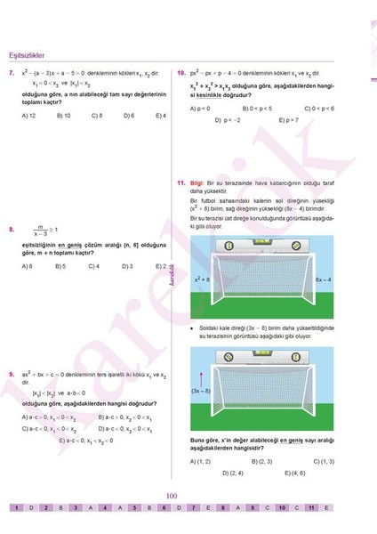 Güncel AYT Matematik Soru Bankası
