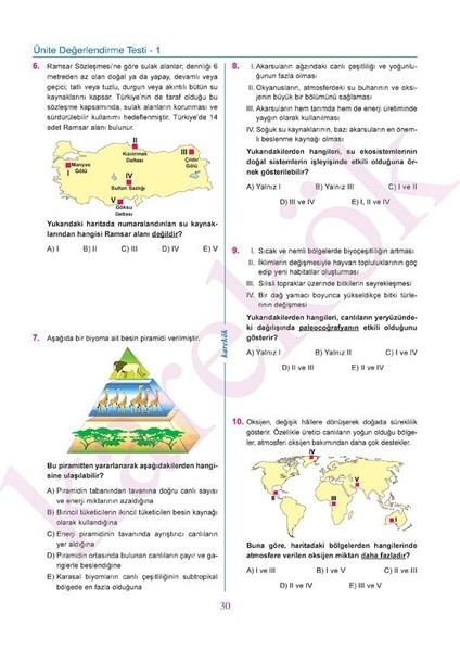 Güncel AYT Coğrafya Dizinli (Temel Bilgiler Serisi) + Soru Bankası + Deneme Seti