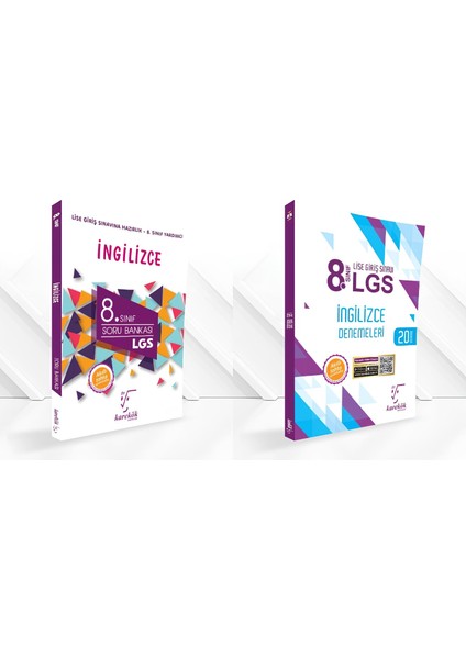 8. Sınıf LGS İngilizce Soru Bankası + Deneme Seti