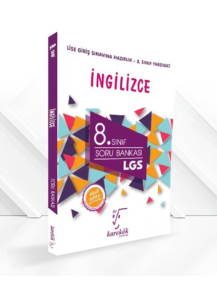 8. Sınıf LGS İngilizce Soru Bankası + Deneme Seti