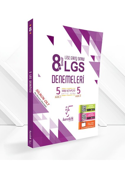 Güncel 8. Sınıf LGS Denemeler + Tüm Ders Soru Bankası modelleri