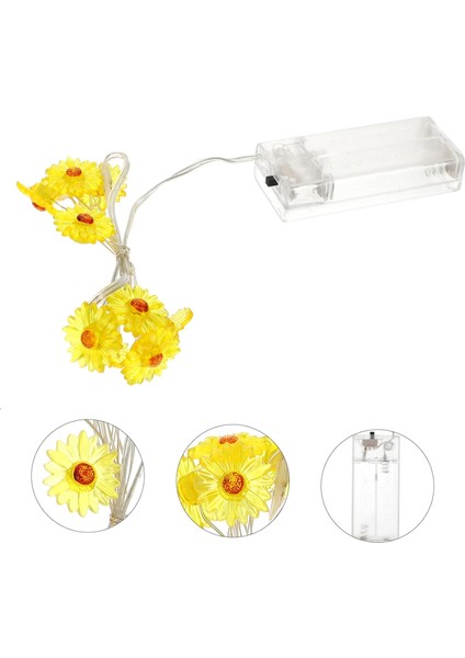 Peri LED Lamba Dize Çelenkler Dekorasyon Için Iç Mekan Işıkları Pil Dize Işıklar Yatak Odası Dize Işıklar Çiçek Garland Işıklar Peri Dize Işık LED Lamba Dekor LED (Yurt Dışından) fiyatları