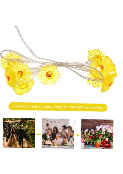 Peri LED Lamba Dize Çelenkler Dekorasyon Için Iç Mekan Işıkları Pil Dize Işıklar Yatak Odası Dize Işıklar Çiçek Garland Işıklar Peri Dize Işık LED Lamba Dekor LED (Yurt Dışından) fırsatları