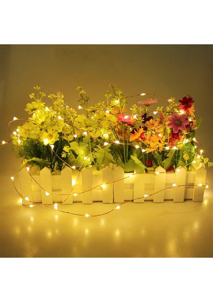 Sıcak Beyaz 2M/3M/5M/10M Pil/usb LED Dize Işıklar Noel Çelenk Lambası Parti Düğün Tatil Dekorasyon Noel Ağacı Peri Işıkları (Renk: Rgb, Boyut: 5m-Usb Ile) (Yurt Dışından)