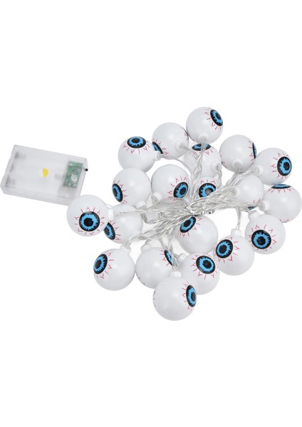 Cadılar Bayramı Göz Küresi Dize Işıklar, 10FT 20 LED Pil Kumandalı Korkunç Göz Işıkları Kapalı Açık Cadılar Bayramı Partisi Şömine Dekor Için Hayalet Göz Küresi Işıkları (Yurt Dışından)