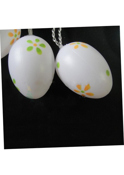 Adet 10 Ev Dekorasyon Yumurta Dekorasyon Yumurta Süslemeleri Isa'nın Doğuşu Süsler Decoraciones Para Salas De Casa Paskalya Partisi LED Işıklar Akülü Işık Baskı Dize Işıklar Yumurt (Yurt Dışından)