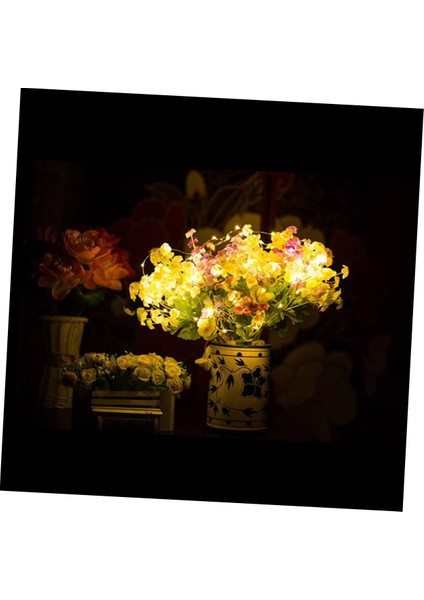 Noel Dekor Dış Mekan Dekor Çim Dekor Dış Mekan Dekor Işıkları Pil Kumandalı Halat Işık Noel Işıkları Aydınlatma Beyaz (Yurt Dışından) fiyatları