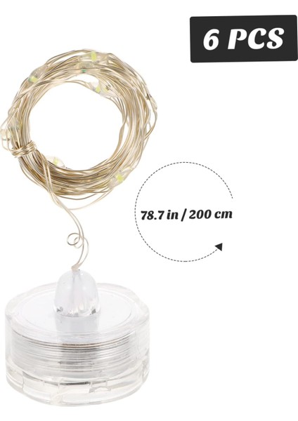 18 Adet Dize Mum Bakır Tel Işık Dize Düğün Mumu Dış Mekan LED Mumlar Dış Mekan Mum Peri Işıkları Pille Çalışan Erik Pil Işığı Bakır Tel Dalış Lambası Yanıp Sönüyor (Yurt Dışından) fiyatları