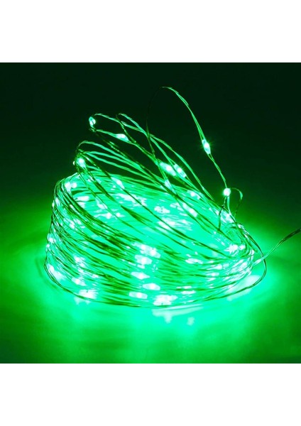 Sıcak Beyaz 2M/3M/5M/10M Pil/usb LED Dize Işıklar Noel Çelenk Lambası Parti Düğün Tatil Dekorasyon Noel Ağacı Peri Işıkları (Renk: Yeşil, Boyut: 3m-By Usb) (Yurt Dışından)