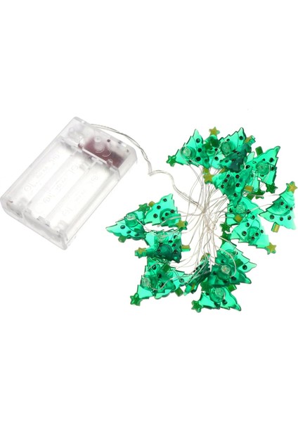 Dize Noel Dize Işıkları Plastik Pille Çalışan Peri Işıkları Dış Mekan Noel Işıkları (Yurt Dışından)