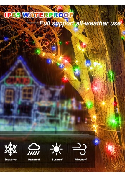 Paket Her 16.5ft 60 LED Pille Çalışan Noel Ağacı Işıkları Kapalı Açık Küme Dize Işıkları Zamanlayıcı ile 8 Mod Koyu Yeşil Tel Peri Işık Noel Veranda Yatak Odası Bahçe Dekor (Yurt Dışından) fırsatları