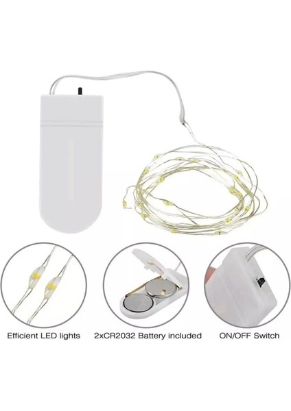 10 Paket LED Peri Işıkları, Pille Çalışan Dize Işıklar, 9.8ft 30 LED Ateşböceği Yıldızlı Ay Işıkları Düğün Parti Yatak Odası Mason Kavanoz Dekorasyon Için (Yurt Dışından) fiyatları