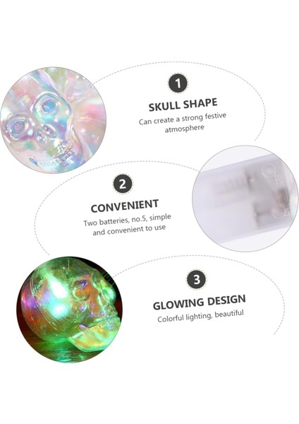 1 Adet Kafatası Dize Işıklar Pil Avize Dış Mekan Dekor Asılı Işıklar Kapalı Cadılar Bayramı Dekoratif Işıklar LED Dize Işıklar LED Lamba Dize Plastik Dekoratif Dize Işık Kafatası (Yurt Dışından)