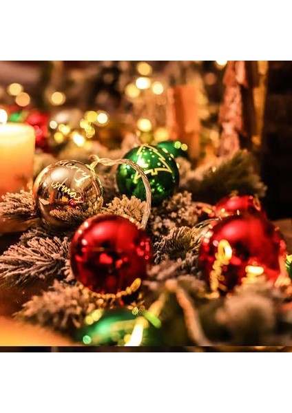 LED Noel Işıkları Tel LED Noel Işık Dize Elektroliz Top Yıldız Kardan Adam Dekoratif Renkli Işık Dize Tatil Partisi Doğum Günü Düğün Dekorasyon Pil Powe Dış Mekan (K (Yurt Dışından)