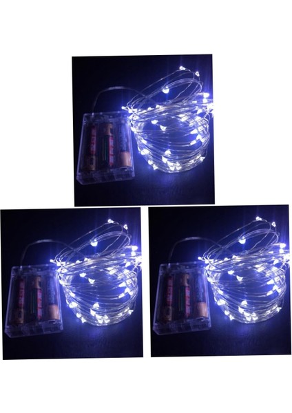 3 Adet LED LED Işık Iç Aydınlatma Tavan Işıkları Iç Ev Dış Mekan Dekoru Dış Mekan Dekor Işıkları Pille Çalışan Peri Işık Sonrası Çim Dize Işıkları Süslemeleri Beyaz (Yurt Dışından) fırsatları