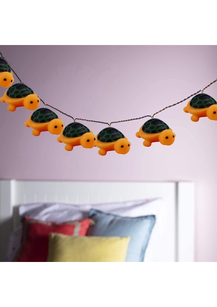 1.65M Sevimli Kaplumbağa Gece Işıkları Kaplumbağa Dize Işıkları Pille Çalışan 10LED Peri Işıkları Çocuklar Için Çocuk Odası Ev Partisi Doğum Günü Dekorasyonu (Altın Kaplumbağa) (Yurt Dışından)