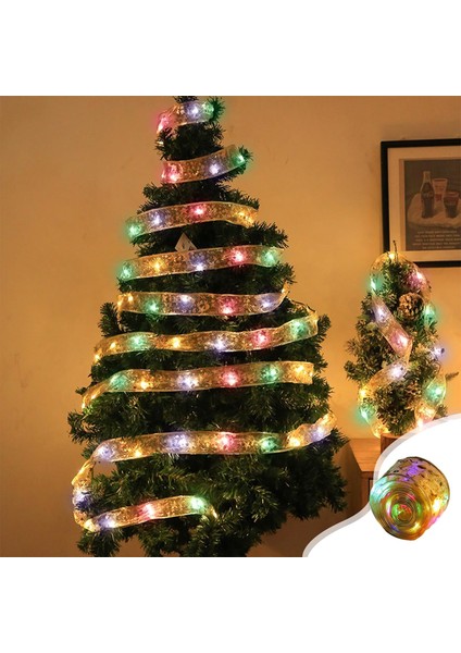 Noel Ağacı Şerit Işıkları, LED Işıklar Pille Çalışan Bakır Peri Dizeleri Işıklar Şerit Yay Işıkları Gümüş Altın Sıcak Beyaz Işık Düğünler Için Noel Dekoru Yeni Yıl Partisi Hint (Yurt Dışından)