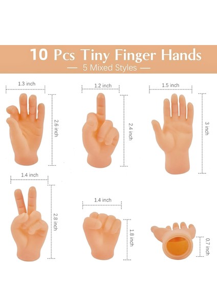 Küçük Parmak Elleri Dize Işık Akülü Kukla Gösterisi Gag Performansı, Parti Hediyeleri, Çocuklar Için Eğlence, Cadılar Bayramı Komik Dekor (1,65 M/10LED) (Yurt Dışından) fiyatları