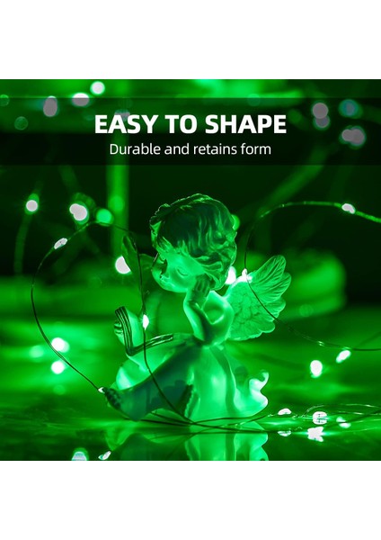 Pille Çalışan Dize Işıklar, 24 Paket 6.5ft 20 LED Mini Gümüş Tel Akülü Ateşböceği Peri Dize Işıklar Düğün Yatak Odası Festivali Parti Noel Masa Süslemeleri Için (G) (Yurt Dışından) modelleri