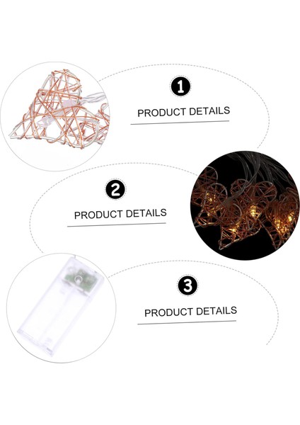 Kalp Fener Dize Işıkları Kapalı Düğün Dekorasyonu Pil Dize Işıkları Kalp Perdeleri Aşk Kalp Dize Işıkları LED Aşk Kalp Şeklinde Lambalar Sevgililer Günü Hediyesi Aşk Dize Işık LED (Yurt Dışından) fiyatları