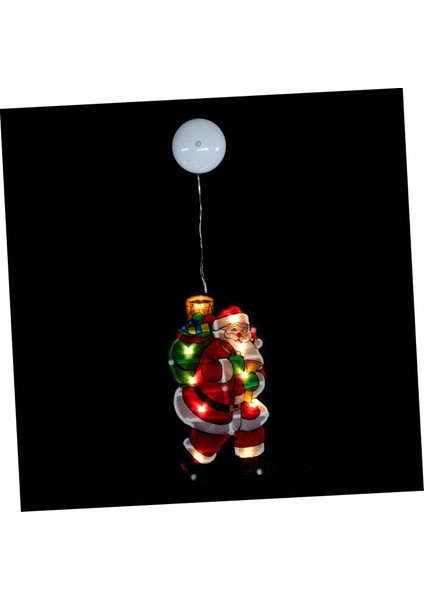 Adet Emme Lambası Noel Peri Işıkları Yılbaşı Ağacı Süsleme Asılı Işıklar Pencere Işıkları Mini Avize Pil Avize LED Dekor Penceresi Asılı LED Işık Ev Lambası Pencere (Yurt Dışından)