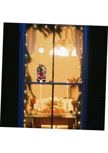 Adet Emme Lambası Noel Peri Işıkları Yılbaşı Ağacı Süsleme Asılı Işıklar Pencere Işıkları Mini Avize Pil Avize LED Dekor Penceresi Asılı LED Işık Ev Lambası Pencere (Yurt Dışından) modelleri