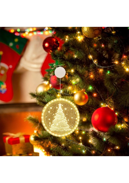 Noel Dekorasyonu Pencere Işığı，ışıklı Pencere Noel Dekoru Asılı Dize Işıklar， Işıklar Asılı 3D Işıklar Pille Çalışan，pencere Geçidi Veranda Yatak Odası Partisi Tatil Duvarı B (Yurt Dışından) fırsatları