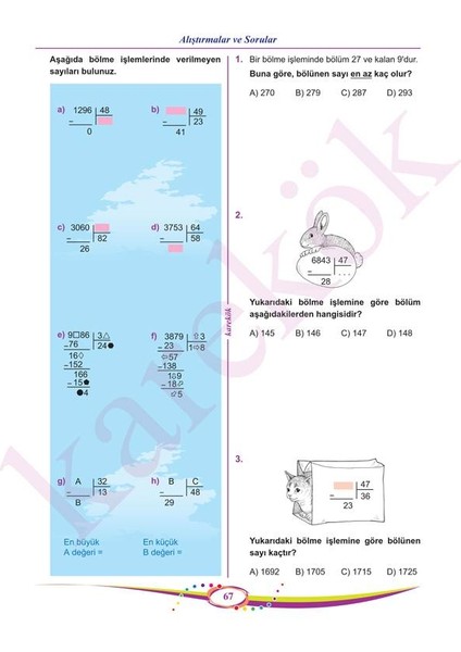 Güncel 5. Sınıf Matematik Konu Anlatımlı Çözümlü Soru Mps (Modüler Piramit Sistemi)