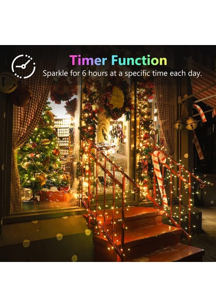 4 Paket Peri Pırıltı Işıklar Pille Çalışan, 2 Paket Soğuk Beyaz ve 2 Paket Sıcak Beyaz Her Biri 20FT 60 LED Su Geçirmez Dış Mekan Noel Dize Işıkları, Zamanlayıcılı Gümüş Tel Peri (Yurt Dışından)