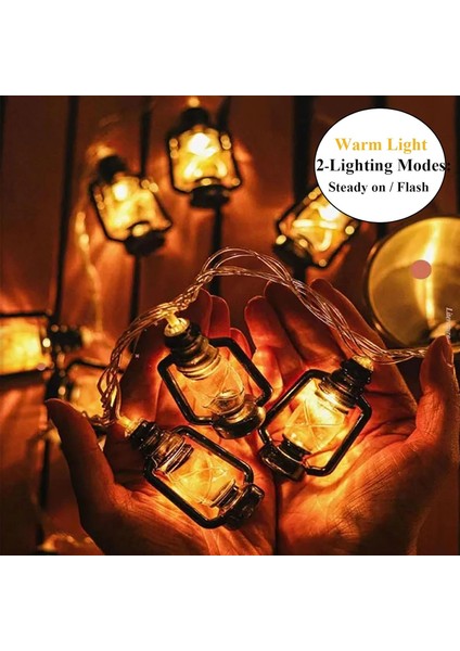Gazyağı Fener Dize Işıklar, LED Dize Peri Işık Su Geçirmez Pille Çalışan Lamba Cadılar Bayramı Noel Tatil Partisi Için Kapalı Açık Dekor (Siyah, 1,5 M / 10 Led) (Yurt Dışından) modelleri