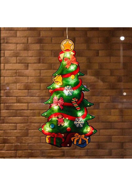 Noel LED Pencere Işıkları, LED Noel Partisi Ağacı Işıkları Pil Kumandalı Peri Perde Dize Işıkları Ev Yatak Odası Düğün Parti Dekorasyon Için (Yurt Dışından)
