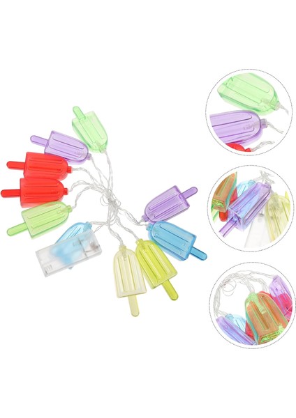 Dize Pille Çalışan Işıklar Peri Gece Işıkları Fenerler Oda Dekoru Için Noel Işıkları Asılı Lamba Dış Mekan Yaz Dondurma Işıkları Plastik Dekoratif Işıklar (Yurt Dışından) modelleri