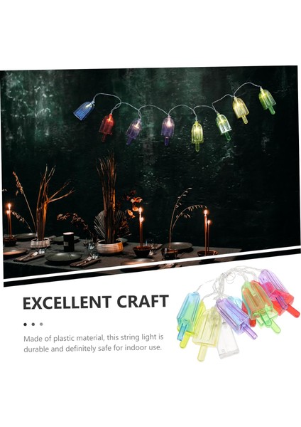 Dize Pille Çalışan Işıklar Peri Gece Işıkları Fenerler Oda Dekoru Için Noel Işıkları Asılı Lamba Dış Mekan Yaz Dondurma Işıkları Plastik Dekoratif Işıklar (Yurt Dışından) fırsatları