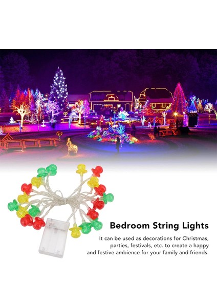 LED Dize Işıklar Pil Kumandalı Ampul Dize Işıklar Noel Yatak Odası Dekor Kapalı Bahçe Partisi Dekorasyon Için Dize Işıklar (Yurt Dışından)