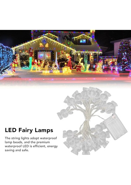 Dize Işıklar Tatil LED Hollow Moda Dekorasyon Sevimli Şekilli Peri Noel Yatak Odası Odası Için Pil Işıkları Abs Dekore Edilmiş Süs Iç Mekan Dize Işıkları (Yurt Dışından) modelleri