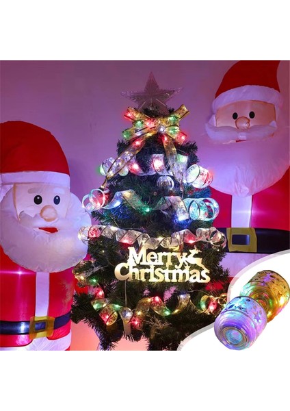 Noel Şerit Peri Işıkları, 9.84FT LED Noel Ağacı Şerit Işıklar Akülü Bakır Tel Şerit Dize Işıklar Düğünler Için Noel Süslemeleri Yeni Yıl Partisi Iç Mekan Dış Mekan (Yurt Dışından)