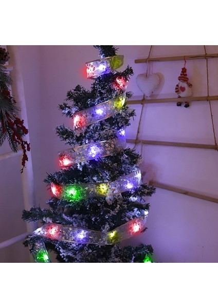 Noel Şerit Peri Işıkları, 9.84FT LED Noel Ağacı Şerit Işıklar Akülü Bakır Tel Şerit Dize Işıklar Düğünler Için Noel Süslemeleri Yeni Yıl Partisi Iç Mekan Dış Mekan (Yurt Dışından)